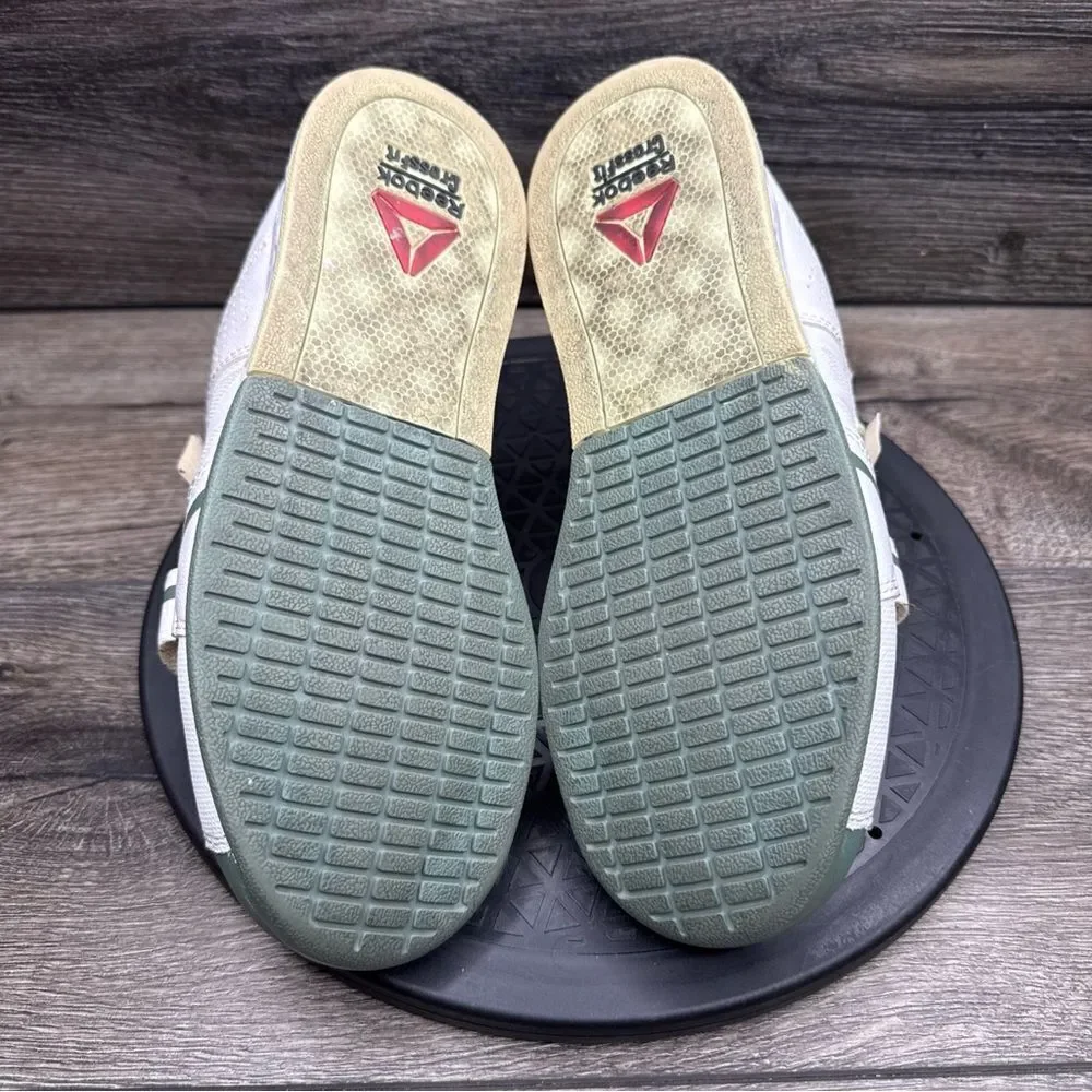 Womens Reebok Crossfit CF74 Shoes Green White Yellow US Size 8.5